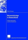 Borsenruckzuge in Deutschland : Erklarungsansatze und Kursreaktionen - Book