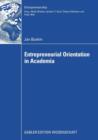 Entrepreneurial Orientation in Academia - Book