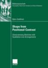 Shape from Positional-Contrast : Characterising Sketches with Qualitative Line Arrangements - Book