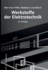 Werkstoffe Der Elektrotechnik - Book