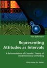 Representing Attitudes as Intervals - A Reformulation of Coombs' Theory of Unidimensional Unfolding - Book