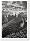 Sebastiao Salgado. Amazonia. Poster 'Waterfalls' - Book