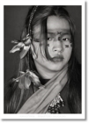 Sebastiao Salgado. Amazonia. Poster 'Ashaninka Girl' - Book