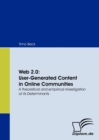 Web 2.0 : User-Generated Content in Online Communities - Book