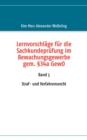 Lernvorschlage fur die Sachkundeprufung im Bewachungsgewerbe gem. 34a GewO : Band 3 Straf- und Verfahrensrecht - Book