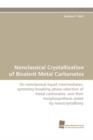 Nonclassical Crystallization of Bivalent Metal Carbonates - Book