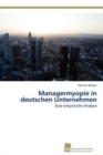 Managermyopie in Deutschen Unternehmen - Book