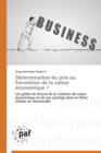 Determination Du Prix Ou Formation de la Valeur Economique ? - Book