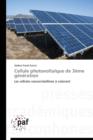 Cellule Photovoltaique de 3eme Generation - Book