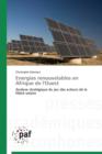 Energies Renouvelables En Afrique de l'Ouest - Book