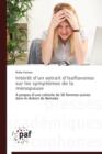 Interet D Un Extrait D Isoflavones Sur Les Symptomes de la Menopause - Book