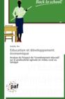 Education Et Developpement Economique - Book