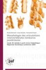 Morphologie Des Articulations Intervertebrales Lombaires Posterieures - Book
