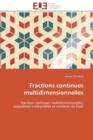 Fractions Continues Multidimensionnelles - Book