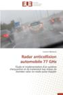 Radar Anticollision Automobile 77 Ghz - Book