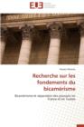 Recherche Sur Les Fondements Du Bicam risme - Book