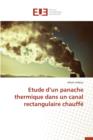 Etude D Un Panache Thermique Dans Un Canal Rectangulaire Chauff - Book