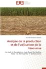 Analyse de la Production Et de L Utilisation de la Biomasse - Book
