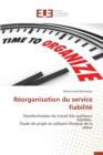 R organisation Du Service Fiabilit - Book