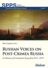 Russian Voices on Post-Crimea Russia - An Almanac of Counterpoint Essays from 2015-2018 - Book