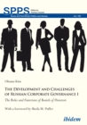 The Development and Challenges of Russian Corpor – The Roles and Functions of Boards of Directors - Book