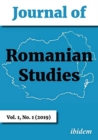 Journal of Romanian Studies – Volume 1,1 (2019) - Book