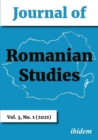 Journal of Romanian Studies - Volume 3, No. 1 (2021) - Book