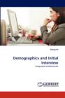 Demographics and Initial Interview - Book