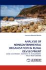 Analysis of Nongovernmental Organisation in Rural Development - Book