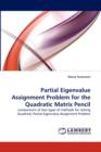Partial Eigenvalue Assignment Problem for the Quadratic Matrix Pencil - Book