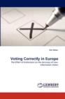 Voting Correctly in Europe - Book