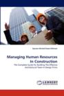 Managing Human Resources in Construction - Book