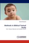 Methods in Biblical Textual Study - Book