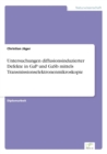 Untersuchungen Diffusionsinduzierter Defekte in Gap Und Gasb Mittels Transmissionselektronenmikroskopie - Book