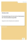 Eventmarketing als innovatives Instrument der Kommunikationspolitik : Dargestellt am Kieler Einkaufszentrum Sophienhof - Book
