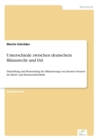 Unterschiede zwischen deutschem Bilanzrecht und IAS : Darstellung und Beurteilung der Bilanzierung von latenten Steuern im Einzel- und Konzernabschluss - Book