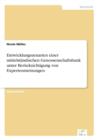 Entwicklungszenarien einer mittelstandischen Genossenschaftsbank unter Berucksichtigung von Expertenmeinungen - Book