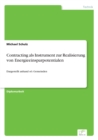 Contracting als Instrument zur Realisierung von Energieeinsparpotentialen : Dargestellt anhand oo. Gemeinden - Book