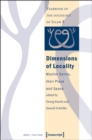 Dimensions of Locality : Muslim Saints, their Place and Space (Yearbook of the Sociology of Islam No. 8) - eBook