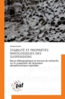 Stabilite Et Proprietes Rheologiques Des Suspensions - Book