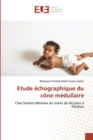 Etude Echographique Du Cone Medullaire - Book