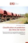 Classification Et Prediction Des Titres de Transit - Book