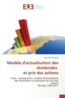Modele Dactualisation Des Dividendes Et Prix Des Actions - Book