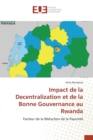 Impact de la Decentralization Et de la Bonne Gouvernance Au Rwanda - Book