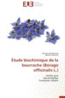 tude Biochimique de la Bourrache (Borago Officinalis L.) - Book