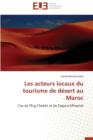 Les Acteurs Locaux Du Tourisme de D sert Au Maroc - Book