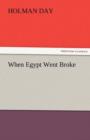 When Egypt Went Broke - Book