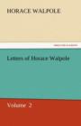 Letters of Horace Walpole - Book