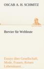 Brevier fur Weltleute - Book