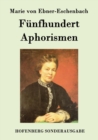 Funfhundert Aphorismen - Book